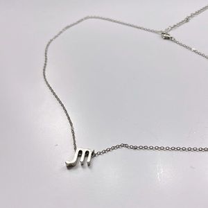 Silver Scorpio Sign Necklace